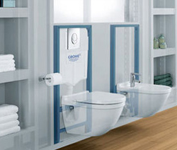 Системы инсталляции с унитазом