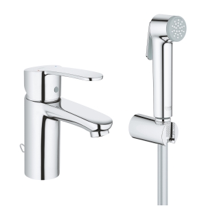Смеситель для раковины GROHE Eurostyle Cosmopolitan с гигиеническим душем, S-size, хром (23953003)