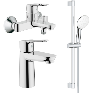 Готовый комплект для ванной комнаты GROHE Tempesta, хром (NB0049)