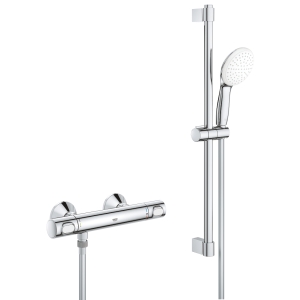 Термостат для душа GROHE Grohtherm 500 с душевым гарнитуром, хром (34796001)