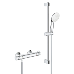Термостат для душа GROHE Grohtherm 800 с душевым гарнитуром, хром (34565002)