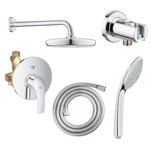 Готовый набор для душа GROHE Eurosmart, хром (124440)