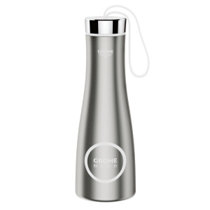 Бутылка для питьевой воды GROHE Blue, нержавеющая сталь (40848SD0)