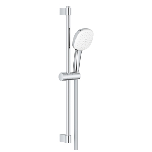 Душевой гарнитур GROHE Tempesta Cube 110, 2 режима струи, душевая штанга 600 мм, 7,4 л/мин, хром (26748003/U1), уцененный товар