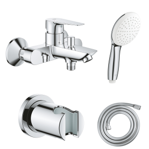 Готовый комплект для ванны и душа GROHE Start Edge, хром (NSB0182)