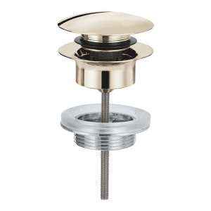 Донный клапан для раковины GROHE, никель глянец (65807BE0)