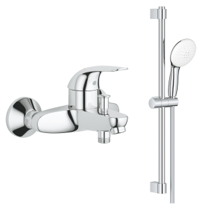 Готовый комплект для ванной комнаты GROHE Tempesta, хром (NB0060)