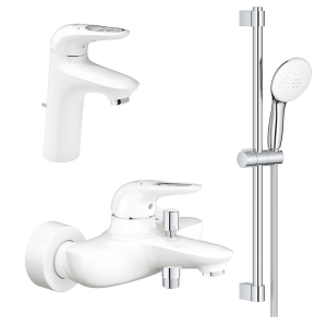 Готовый комплект для ванной комнаты GROHE Tempesta, белая луна (NB0019-2)