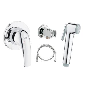Набор для гигиенического душа, GROHE BauCurve, хром (123072)