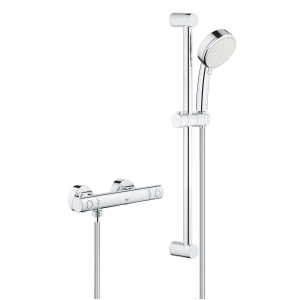 Термостат для душа GROHE Grohtherm 800 Cosmopolitan с душевым гарнитуром, хром (34768000)