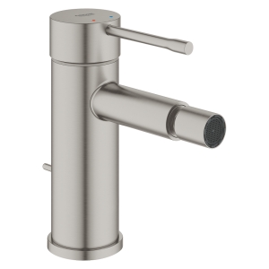 Смеситель для биде GROHE Essence с донным клапаном, суперсталь (24178DC1)
