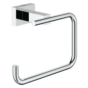 Держатель для туалетной бумаги GROHE Essentials Cube без крышки, хром (40507001)