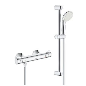 Термостат для душа GROHE Grohtherm 800 с душевым гарнитуром, хром (34565001)