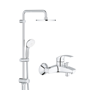 Душевая система GROHE Tempesta System 200 со смесителем для ванны, хром (NB0072)