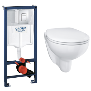 Комплект инсталляции GROHE Bau Ceramic с унитазом (NW0121)