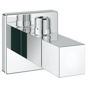 Вентиль угловой GROHE Cube 1/2″-3/8″ для подключения смесителей, хром (22012000)