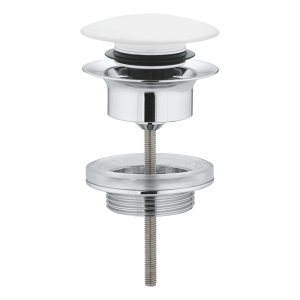 Донный клапан для раковины GROHE, белая луна (65807LS0)