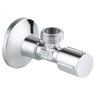 Угловой вентиль 1/2" GROHE, хром (22041001)