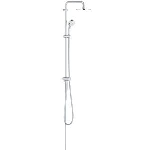Душевая система GROHE New Tempesta Cosmopolitan 200 с переключателем потоков, хром (26453001)