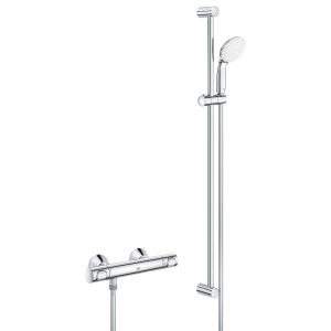 Термостат для душа GROHE Grohtherm 500 с душевым гарнитуром, хром (34797000)
