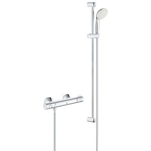 Термостат для душа GROHE Grohtherm 800 с душевым гарнитуром, хром (34566001)