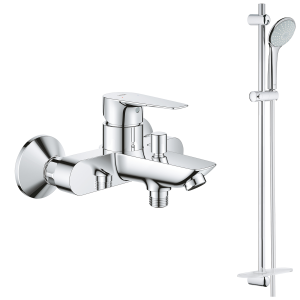 Готовый комплект для ванны и душа GROHE Start Edge, хром (NSB0183)