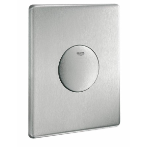 Панель смыва для унитаза GROHE Skate, 1 режим, нержавеющая сталь (38672SD0)