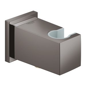 Подключение для душевого шланга GROHE Euphoria Cube с держателем ручного душа, темный графит матовый (26370A00)